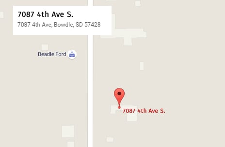 Bowdle Location